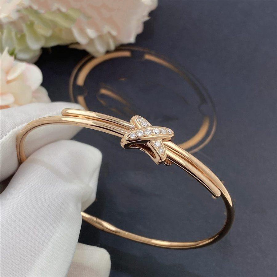 [KELA]JEUX DE BRACELET ROSE GOLD DIAMONDS
