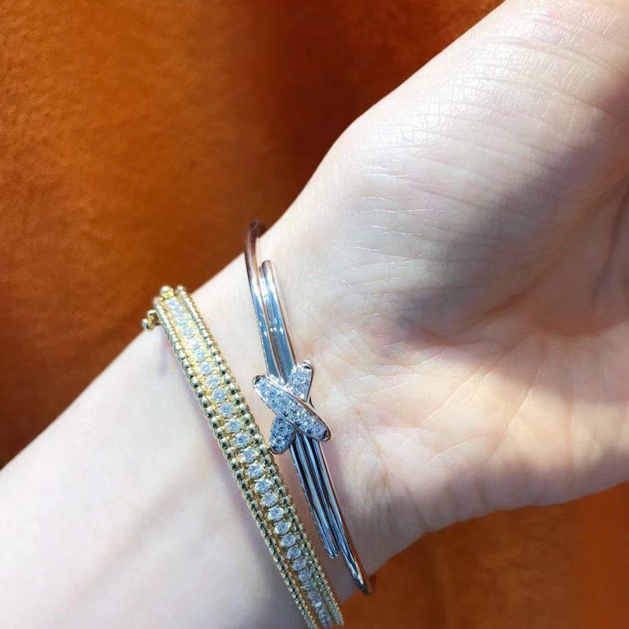 [KELA]JEUX DE BRACELET SILVER DIAMONDS
