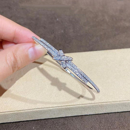 [KELA]JEUX DE BRACELET DIAMONDS SILVER