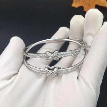 [KELA]JEUX DE BRACELET DIAMONDS SILVER