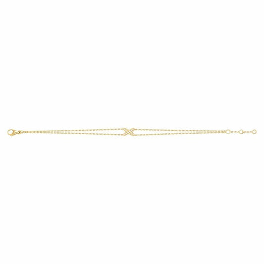 [KELA]JEUX BRACELET GOLD DIAMOND