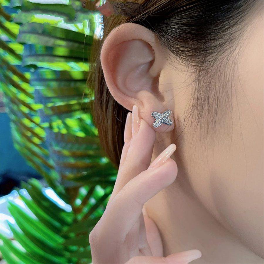 [KELA]JEUX DE SILVER DIAMOND EARRINGS