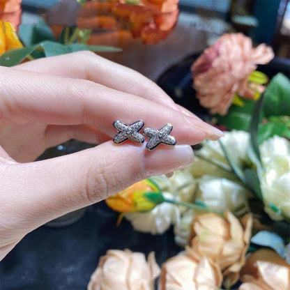 [KELA]JEUX DE SILVER DIAMOND EARRINGS