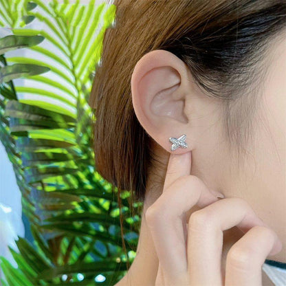 [KELA]JEUX DE SILVER DIAMOND EARRINGS