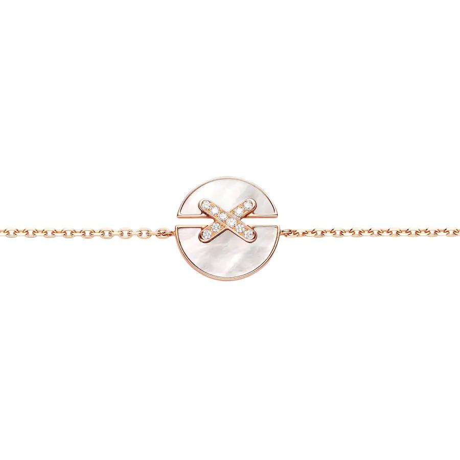 [KELA]JEUX DE BRACELET MOP ROSE GOLD DIAMONDS