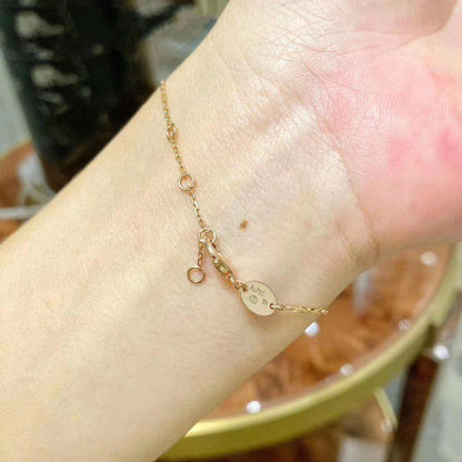 [KELA]JEUX DE BRACELET MOP ROSE GOLD DIAMONDS