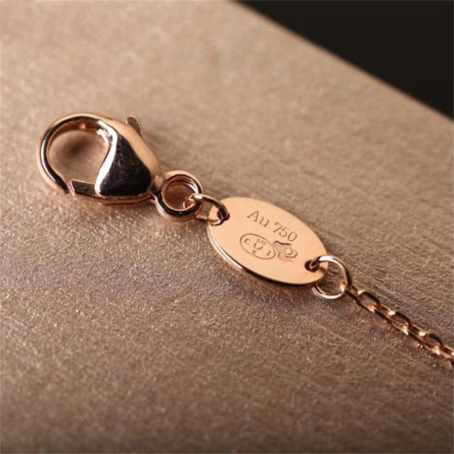 [KELA]Hollow Design Four-Leaf Clover Flower Shape Ring