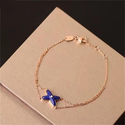 [KELA]Hollow Design Four-Leaf Clover Flower Shape Ring