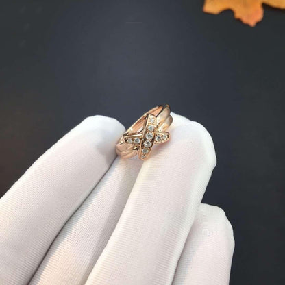 [KELA]JEUX DE ROSE GOLD DIAMOND RING