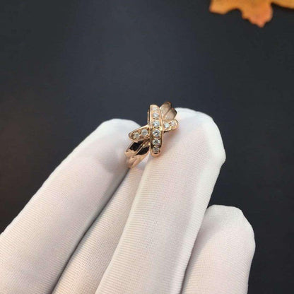 [KELA]JEUX DE ROSE GOLD DIAMOND RING