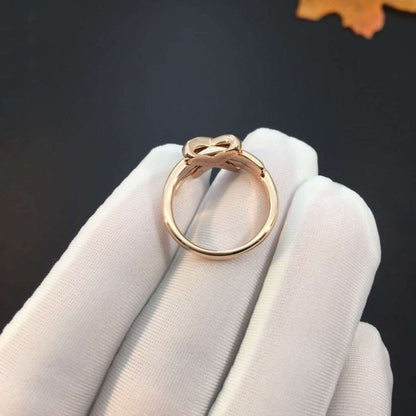 [KELA]JEUX DE ROSE GOLD DIAMOND RING