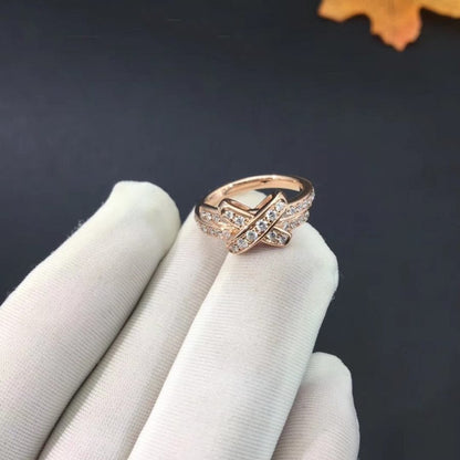 [KELA]JEUX DE RING ROSE GOLD DIAMOND