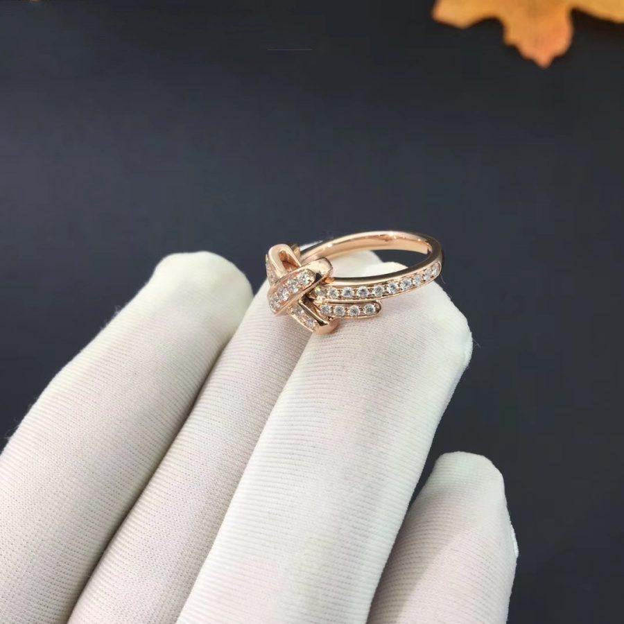 [KELA]JEUX DE RING ROSE GOLD DIAMOND