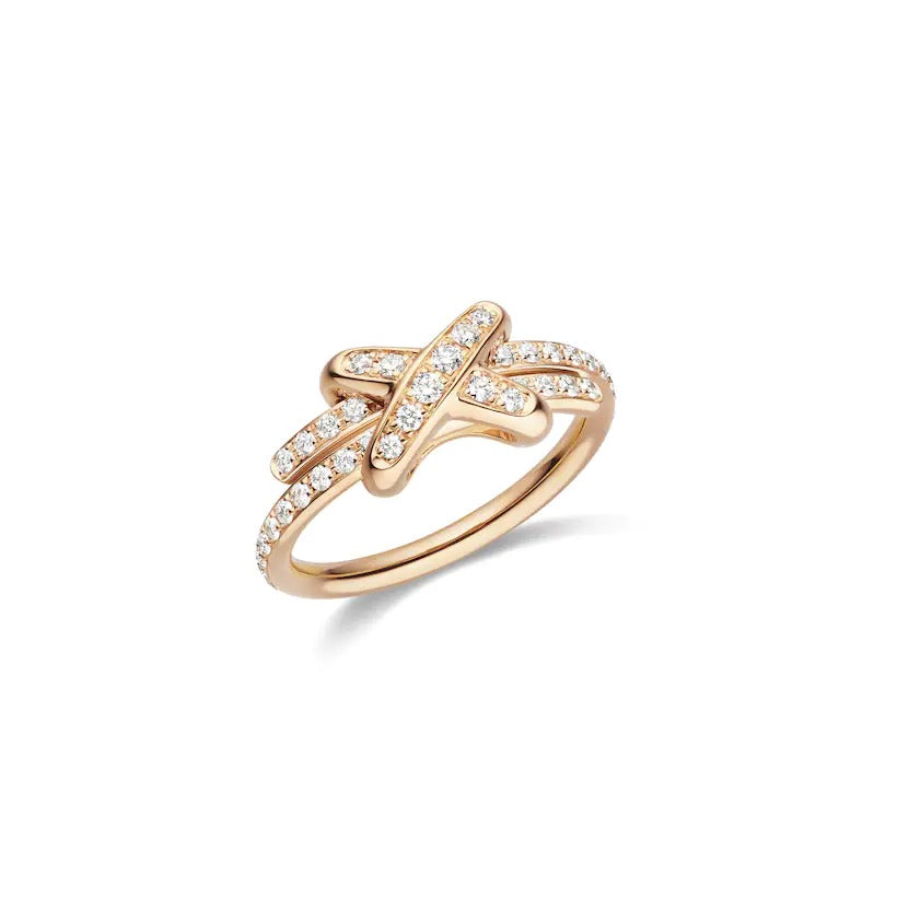 [KELA]JEUX DE RING ROSE GOLD DIAMOND