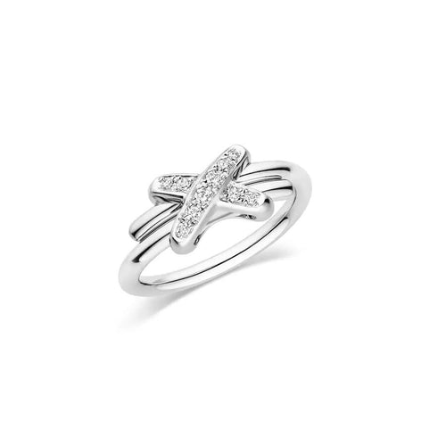 [KELA]JEUX DE SILVER DIAMOND RING