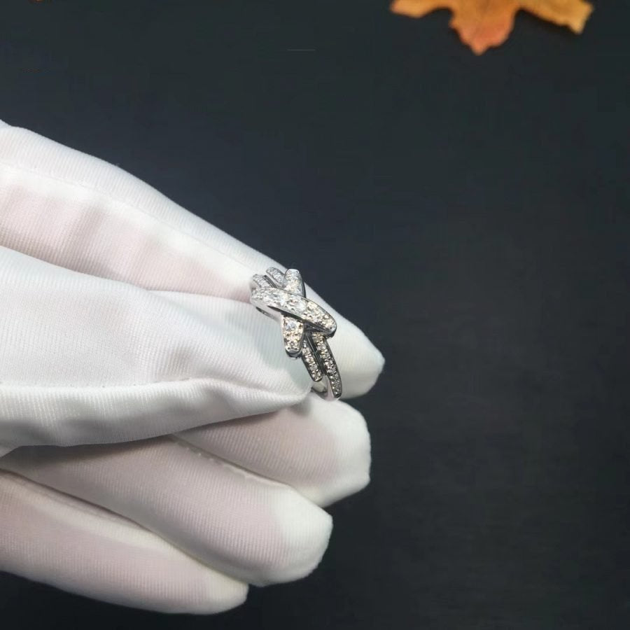 [KELA]JEUX DE SILVER DIAMOND RING