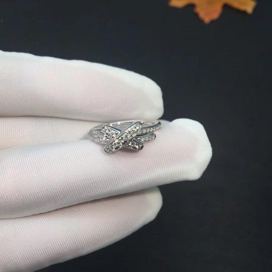 [KELA]JEUX DE SILVER DIAMOND RING