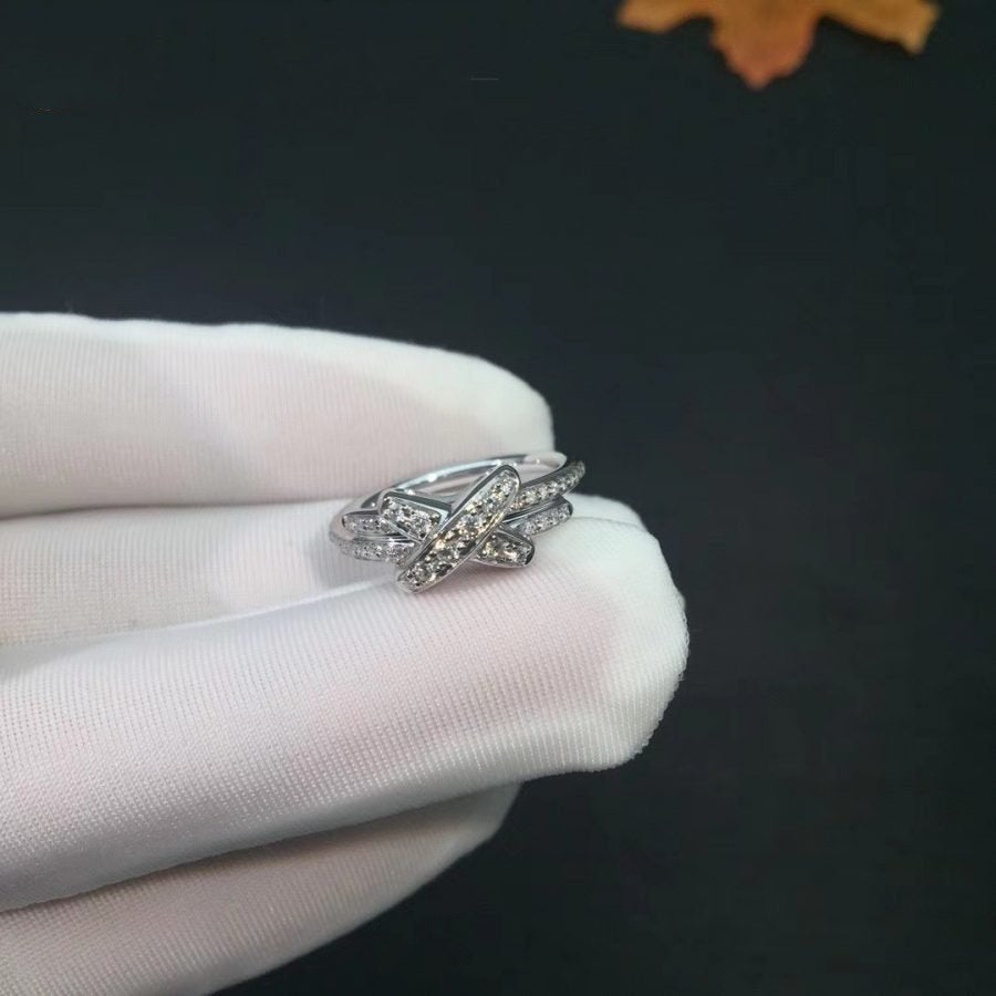 [KELA]JEUX DE SILVER DIAMOND RING