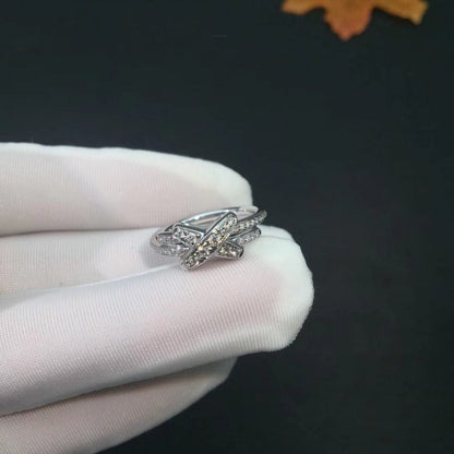 [KELA]JEUX DE SILVER DIAMOND RING