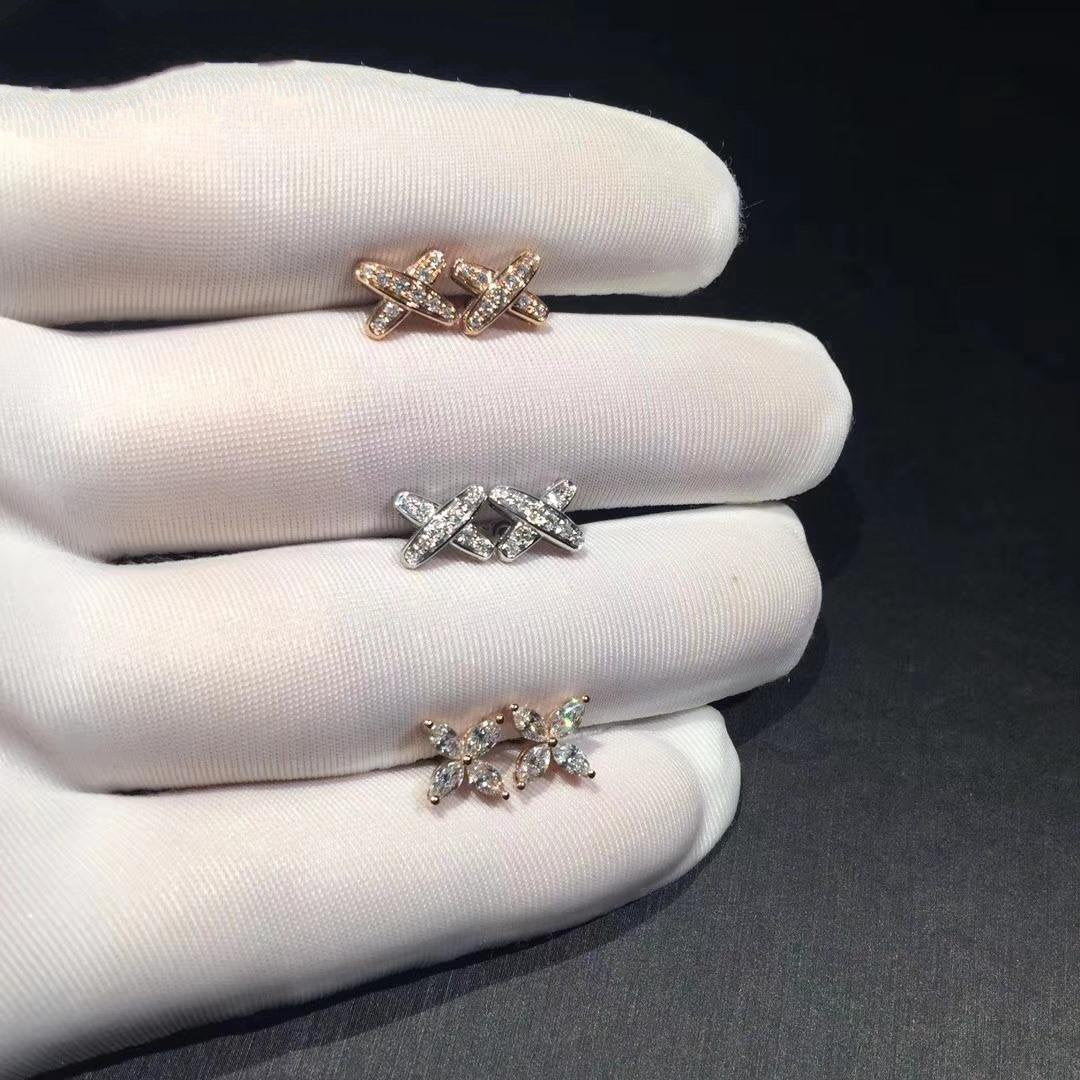 [KELA]JEUX DE DIAMOND EARRINGS