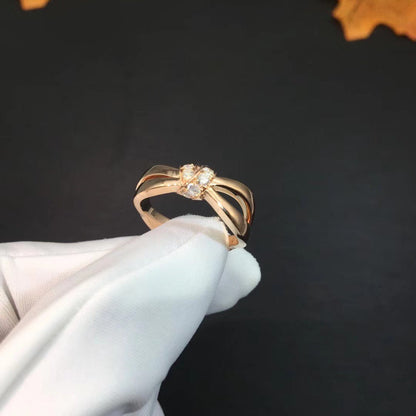 [KELA]LIENS RING ROSE GOLD DIAMOND