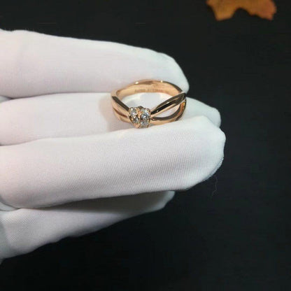[KELA]LIENS RING ROSE GOLD DIAMOND