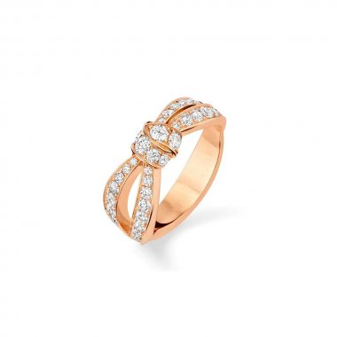 [KELA]LIENS ROSE GOLD DIAMOND RING