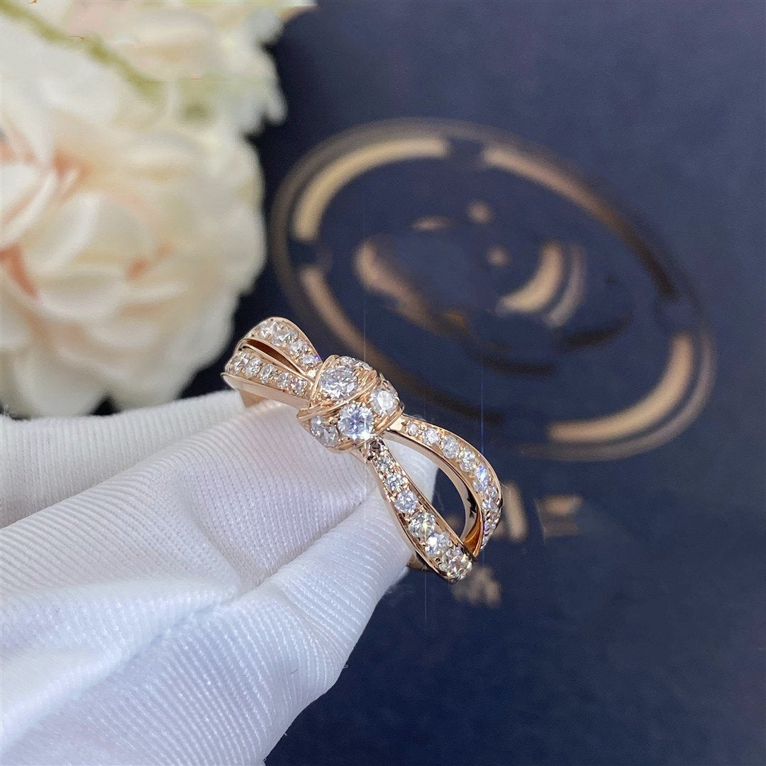 [KELA]LIENS ROSE GOLD DIAMOND RING