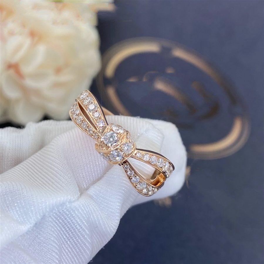 [KELA]LIENS ROSE GOLD DIAMOND RING