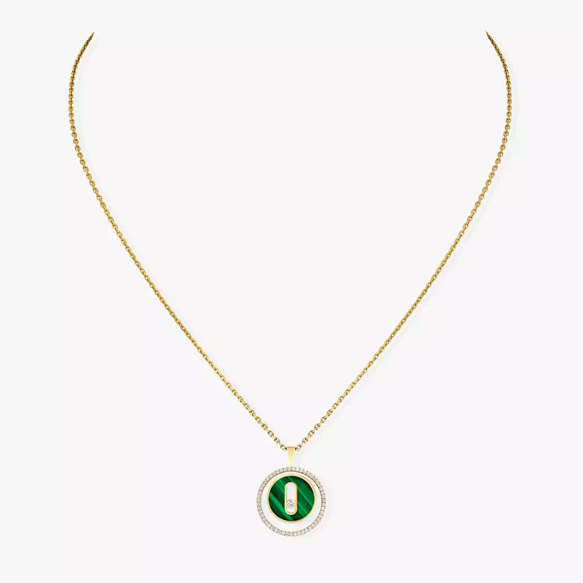 [KELA]LUCKY MOVE DIAMOND NECKLACE