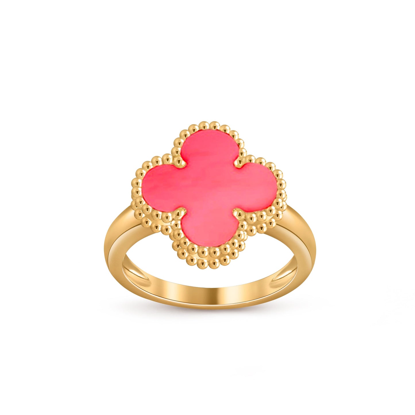 [KELA]LUCKY CLOVER VINTAGE GOLD RING COLLECTION