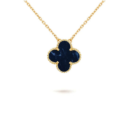 [KELA]15MM CLOVER FLOWER PENDANT NECKLACE COLLECTION