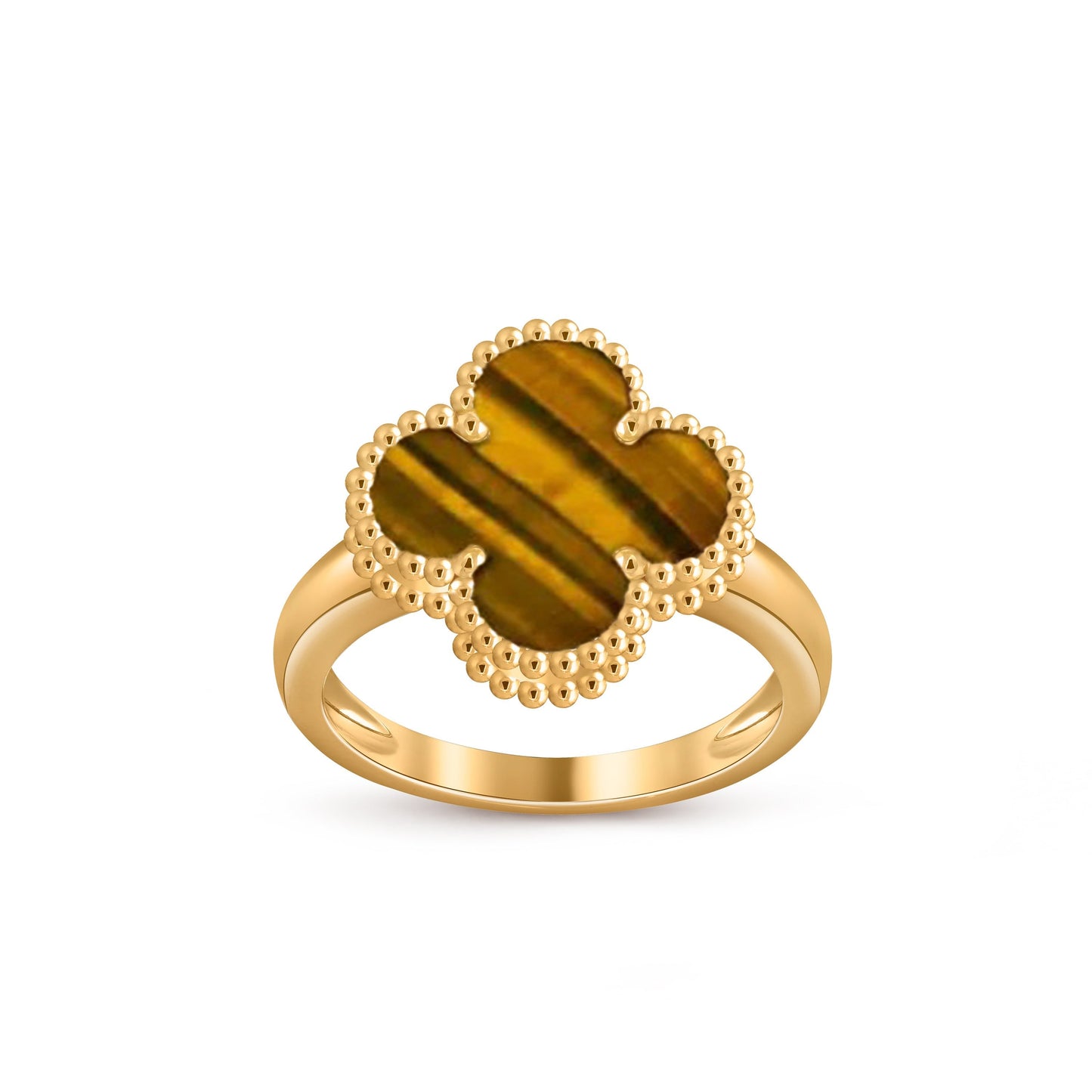 [KELA]LUCKY CLOVER VINTAGE GOLD RING COLLECTION