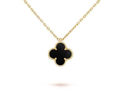 [KELA]9.5MM MINI CLOVER PENDANT NECKLACE COLLECTION
