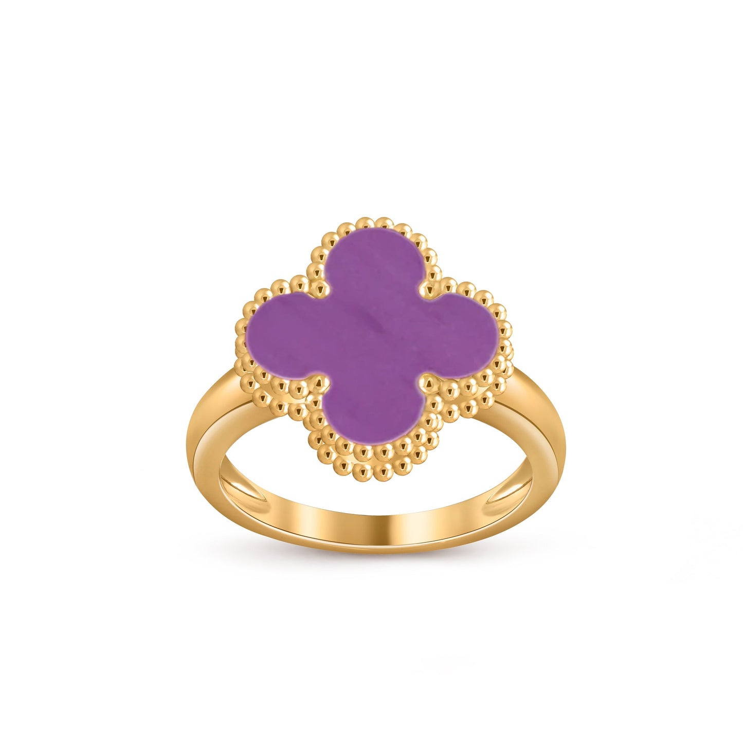 [KELA]LUCKY CLOVER VINTAGE GOLD RING COLLECTION