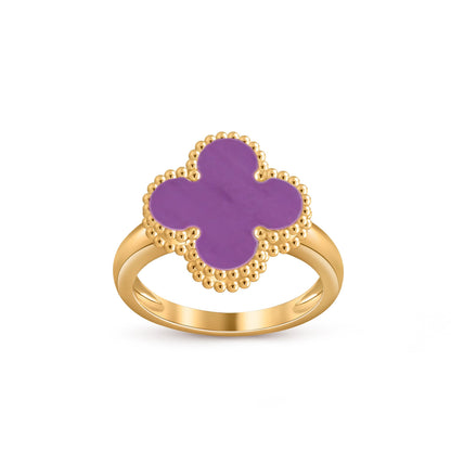 [KELA]LUCKY CLOVER VINTAGE GOLD RING COLLECTION