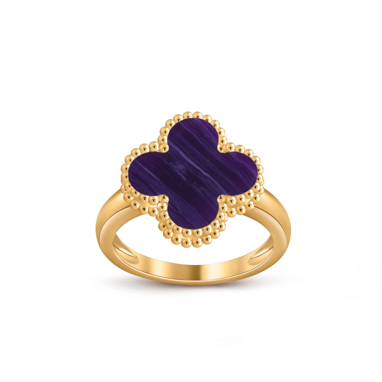 [KELA]LUCKY CLOVER VINTAGE GOLD RING COLLECTION