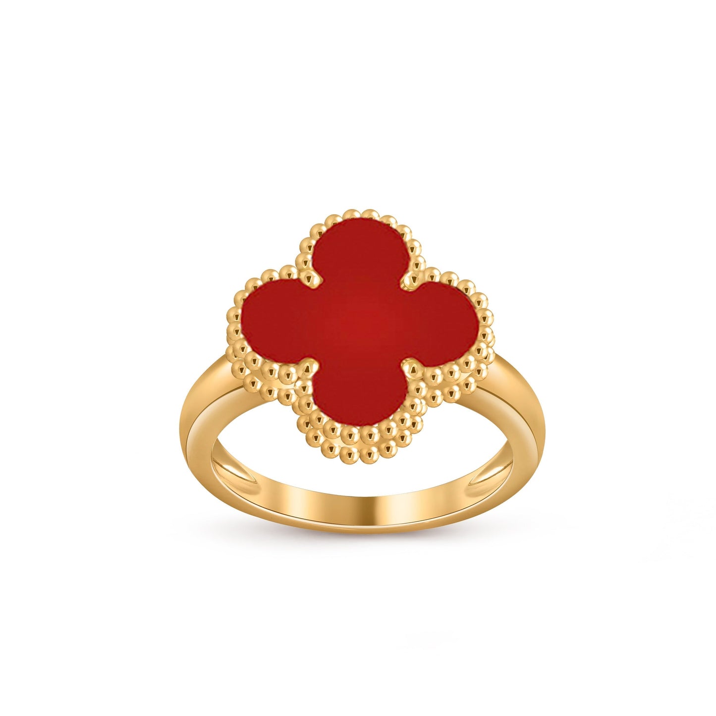 [KELA]LUCKY CLOVER VINTAGE GOLD RING COLLECTION