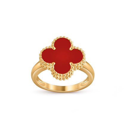 [KELA]LUCKY CLOVER VINTAGE GOLD RING COLLECTION