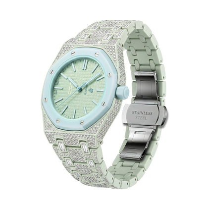 [KELA]Royal Oak Pop Exclusive Bioceramic Case & Bioceramic Strap Full Diamond