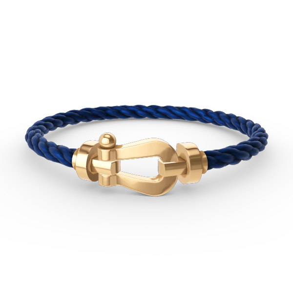 [KELA]FORCE LARGE HORSESHOE BRACELET - GOLD