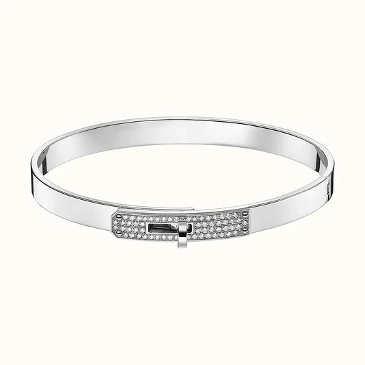 [KELA]KELLY SILVER DIAMOND BRACELET