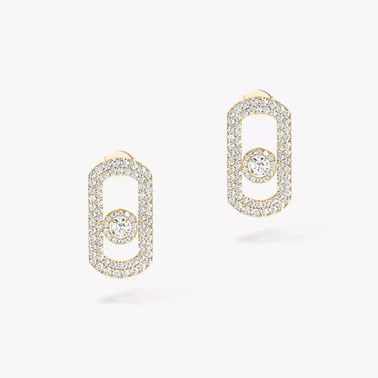 [KELA]SO MOVE PAVÉ DIAMOND EARRINGS