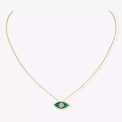 [KELA]LUCKY EYE DIAMOND NECKLACE