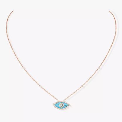 [KELA]LUCKY EYE DIAMOND NECKLACE