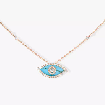 [KELA]LUCKY EYE DIAMOND NECKLACE