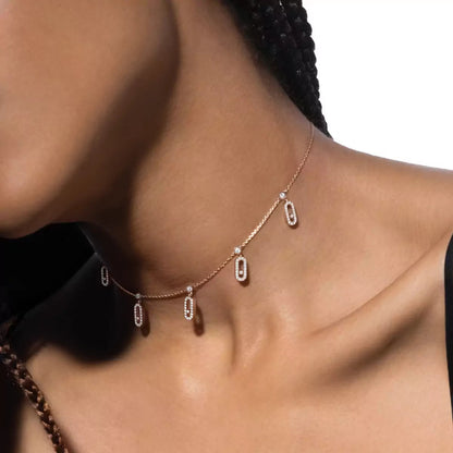 [KELA]MOVE UNO 5-PENDANT NECKLACE