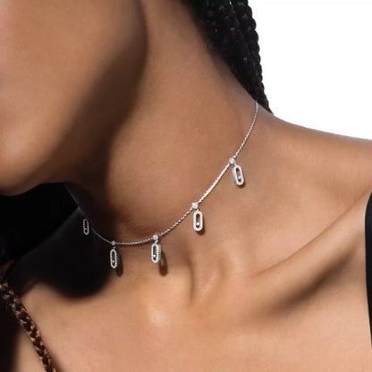 [KELA]MOVE UNO 5-PENDANT NECKLACE