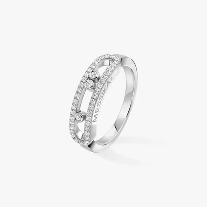 [KELA]BABY MOVE PAVÉ DIAMOND RING