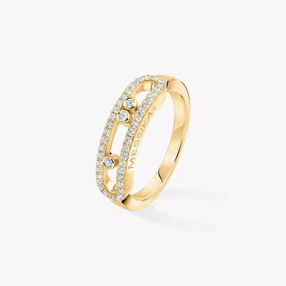[KELA]BABY MOVE PAVÉ DIAMOND RING